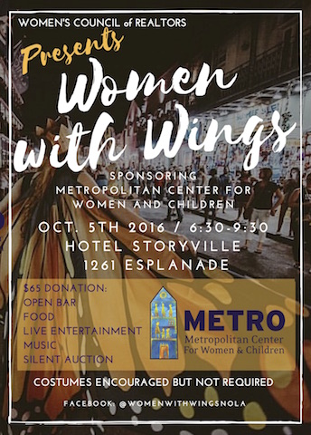 WCR Women With Wings flier